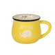 thumbnail image 1 of Toystoory Taza de agua de cerámica con patrón de animales para el desayuno, contenedor de comida para el vientre grande, taza de cerámica para café con Utensilios de cocina Amarillo Toystoory HA081330-01, 1 of 6
