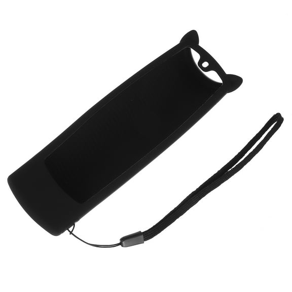 Silicone Remote Control Case Protective Cover for Home Black Full Body Fit