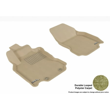 3d Maxpider 2009 2014 Nissan Cube Front Row All Weather Floor Mats