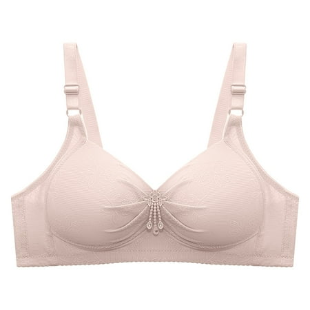 

CLZOUD Bra for Women Seamless Sling Thread Beautiful Back Wrapping Chest Tube Top Lace Edge Anti Slip Bottoming No Steel Ring Sports Bra Grey S