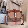 thumbnail image 2 of Nuevo bolso de hombro a cuadros de lujo para mujer 2023, bolso cruzado de diseñador de marca simple, tendencia, bolso pequeño de lona para mujer, 2 of 5
