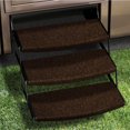 thumbnail image 1 of Prestofit Entry Step Rug 2-4141 Trailhead Universal; For Manual/Electric Multi-Step RV Entrance; 22 Inch Width; Grizzly Brown; Pack Of 3; With Springs And Hook And Loop Fastening Strips, 1 of 2
