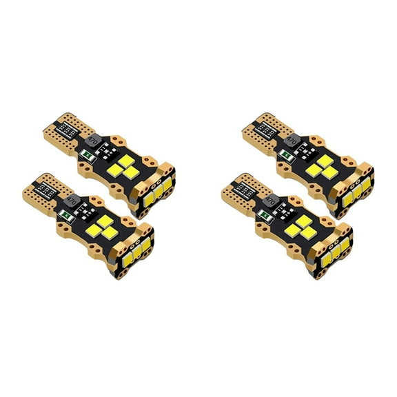 4X 921 912 W16W 904 906 916 T15 LED Reverse Back Up Light Bulb Canbus Error Free 6000K Xenon Super White