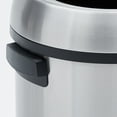 thumbnail image 5 of Large 65L/17 Gallon Stainless Steel Swing Top Kitchen Trash Can – Commercial-Grade, Heavy Duty, Fingerprint-Proof Recycling Bin for Home, Office, Restaurant, Indoor or Outdoor Use, 5 of 93