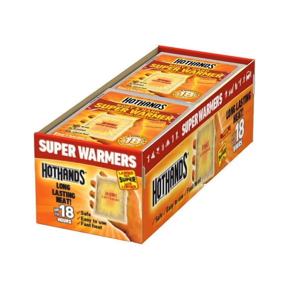 HOTHANDS HH1ED240E HOTHANDS BODY & HAND SUPER WARMER 40 PACK 18 HOUR