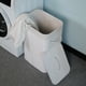 thumbnail image 5 of Cesto Plegable de Bambú Color Blanco  AGBOX con Asas para Fácil Transporte, 5 of 5