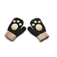 thumbnail image 1 of Sonducket 1 par de manoplas de invierno para niños pequeños accesorio de ropa para niños encantadores blanco + rojo guantes y mitones Caqui+Café Sonducket AP009034-04, 1 of 6