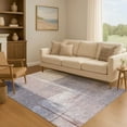 thumbnail image 7 of Addison Rugs Mayfield Premium Machine Washable Transitional Abstract Lavender Rectangle Rug, 9' x 12', 7 of 7
