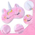 thumbnail image 5 of Cute Downy Kids Sleep Mask, Eye Covers For Sleeping In Travel & Nap, Sleep Masks For Women & Kids & Girls, Cute Plush Blindfold For Sleeping, Pressure, 5 of 5