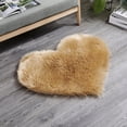 thumbnail image 4 of LCXmlly Pencil Bag Strong Water Absorption Rug Mat Love Heart Shape NonSlip Acrylic Fluffy Carpet, 4 of 6