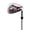 Black Red, variant on MAZEL Golf Individual Iron 1,2,3,4,5,6,7,8,9, Golf Iron with Steel Shafts for Right Handed Golfers