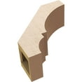 thumbnail image 6 of Ekena Millwork 5"W x 12"D x 12"H Balboa Rough Cedar Woodgrain TimberThane Knee Brace, Primed, 6 of 6