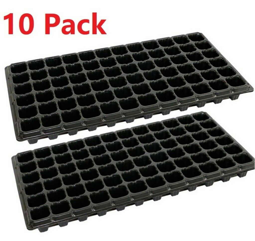 72 Cell Seed Starter Tray 10 Pack Extra Strength 1020 Starting Trays for Seed 
