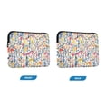 thumbnail image 7 of FORMRS 13-13.3 inch Laptop Sleeve Case Soft Carrying Quilted Computer Bag Cover, Yellow Wildflower Pattern, 7 of 7
