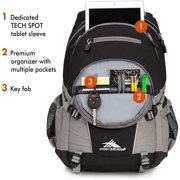 loop backpack, black/charcoal