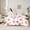 White Red 05, variant on Homewish Vintage Christmas Tree Twin Bedding Sets 7-Piece, Fashion Buffalo Plaid Bedding Comforter Set, Happy New Year Reversible Sheet Sets, Lightweight Room Decor