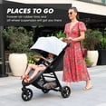 thumbnail image 5 of Baby Jogger City Mini GT2 Eco Stroller - Slate Fog, 5 of 5