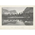 thumbnail image 2 of Bryant, William Cullen 14x11 Black Ornate Wood Framed with Double Matting Museum Art Print Titled - Mirror Lake-Yosemite Valley, 2 of 4