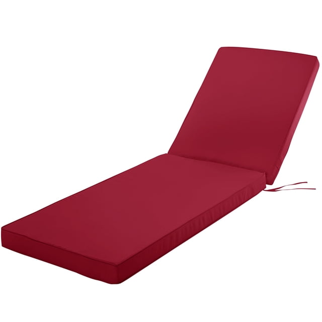 Comcaver Cojín Para Tumbona Para Muebles De Exterior, Impermeable, Resistente A La Decoloración Y Al Desgarro, Cojines Para Tumbona Para Patio, Césped, Piscina, Resort, Hotel, 80 X 26 X 3 Pulgadas, Co