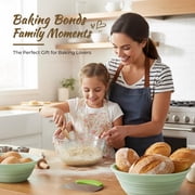 Sourdough Bread Baking Kit for Beginners & Pros START MAKERS Bread Making Tools with 2 Bread Proofing Basket Baking Supplies Gifts for Mom