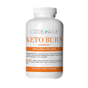 Keto Burn Capsules - 180 Count - Ketogenic Fat Burner and Nootropic Supplement - Supports Healthy Weight Loss, Mental Focus & Clarity - L Theanine, Bacopa Monnieri & More