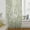 Green, variant on Turquoise Christmas Semi Sheer Curtains Drapes for Living Room,Bedroom,French Doors Window 45 Inches Long,Winter White Snowflakes Patterned Rod Pocket Chiffon Curtain Drapery Voile Draperies Panel