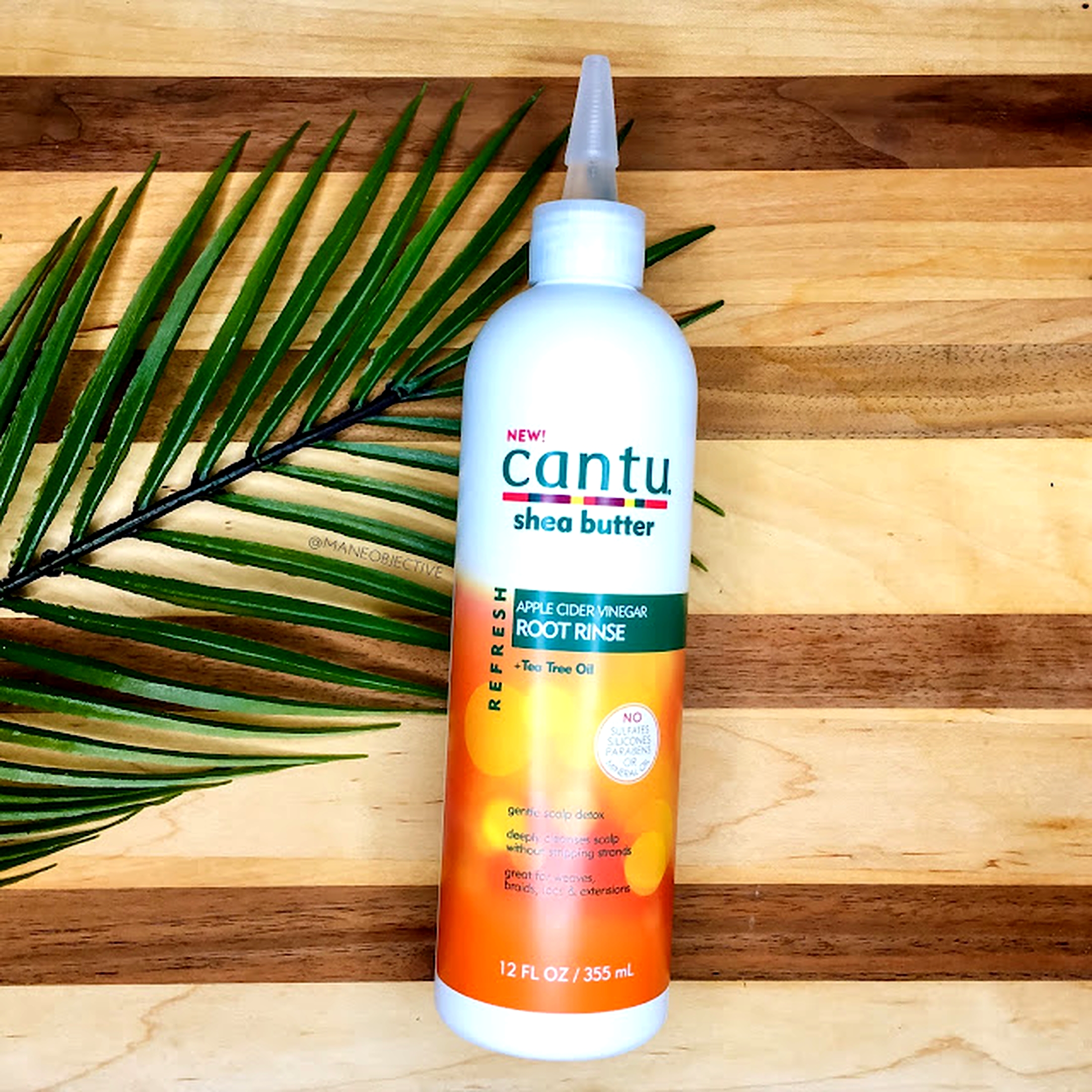 Cantu Apple Cider Vinegar Root Rinse, 12 fl oz