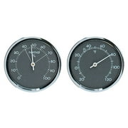 Thermometer and Hygrometer Gauge Set