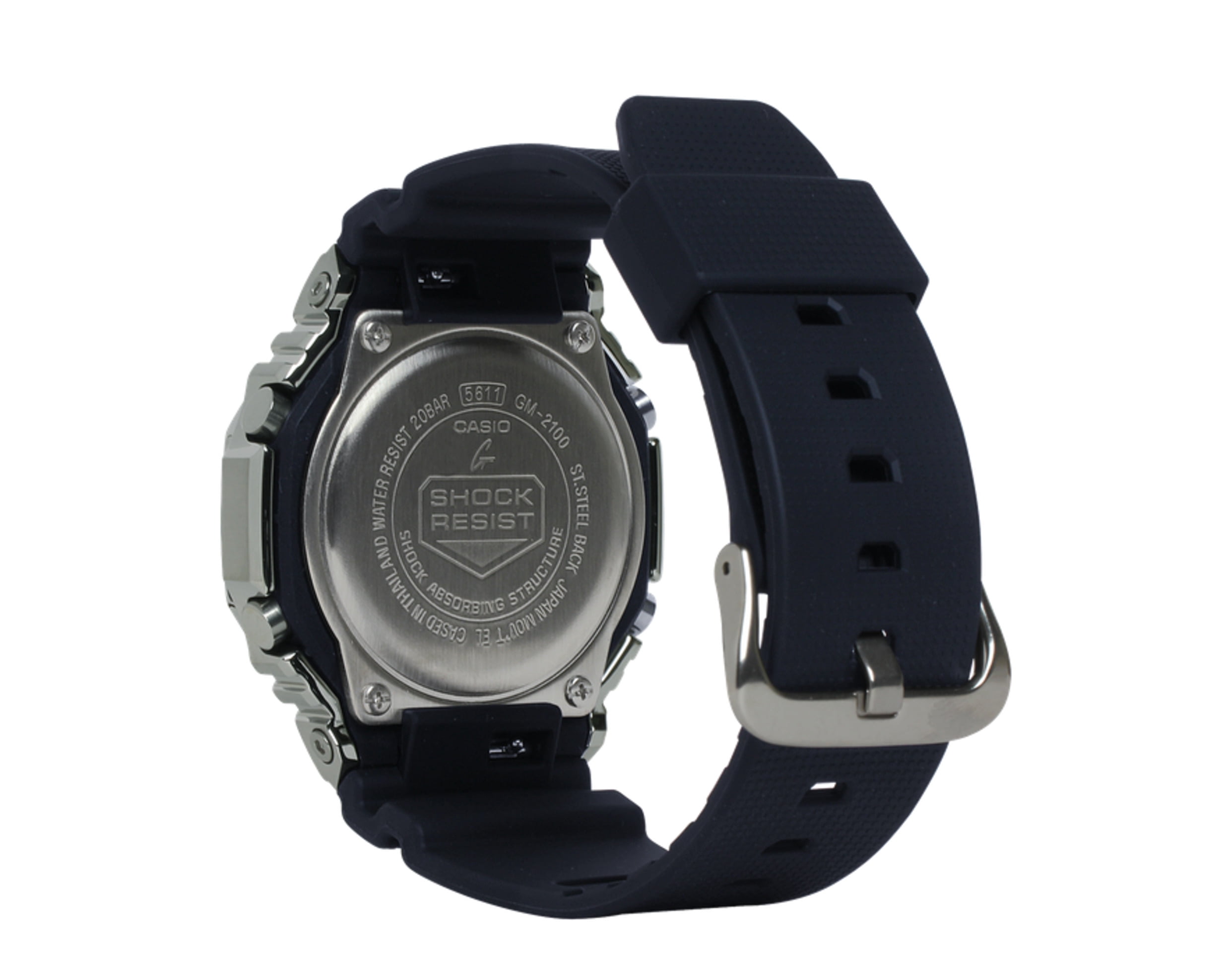 Casio Men's G-Steel GM-2100 Series Grey Dial Watch - GM2100-1A