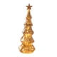 thumbnail image 2 of Figura de árbol de Navidad de cristal con luz, mesa iluminada, árbol de Navidad artificial L Oro, 2 of 9