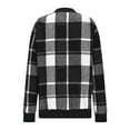 thumbnail image 5 of Zip Up Jackets for Women Trendy Plaid Shackets Casual Coat Fall Winter Fashion Outerwear Windbreaker with Pockets, 5 of 9