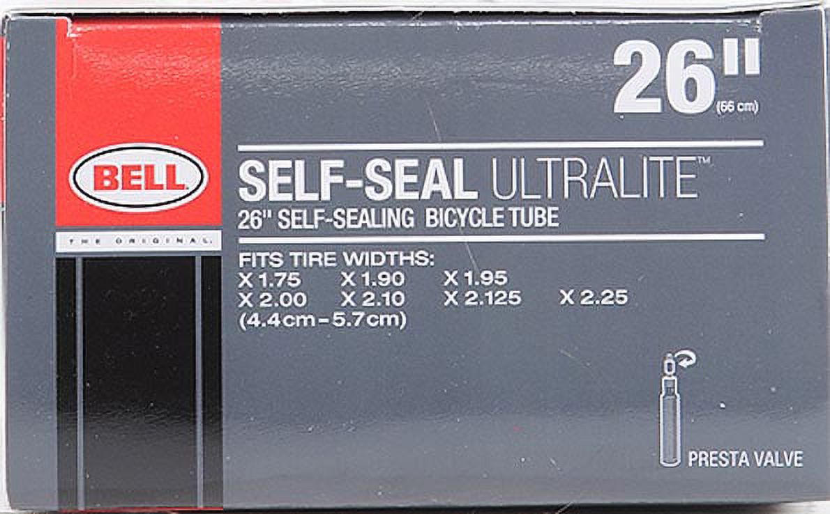 Bell Sports Self-Sealing Ultralite Presta Bicycle Inner Tube, 26" x 1.75-2.25" - image 4 of 5