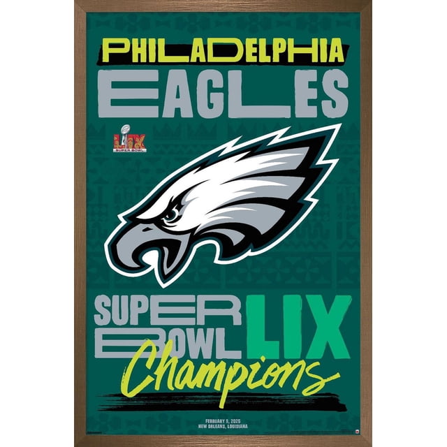 Logo de l'équipe NFL Philadelphia Eagles - Super Bowl LIX