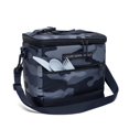 thumbnail image 4 of Louis Garneau Boîte à Lunch Isolée Durable Portable Lavable Réutilisable Étanche avec Poignée, Sangles et Insert Amovible pour Enfants d'École Maternelle et Primaire - Camouflage, 4 of 6