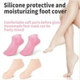 thumbnail image 3 of BGZLEU Long Silicone Socks 1 Pairs, Moisturizing Socks, Soft Gel Socks for Dry Cracked Feet Women, Comfortable for Overnight Use & Spa Recovery, 3 of 8