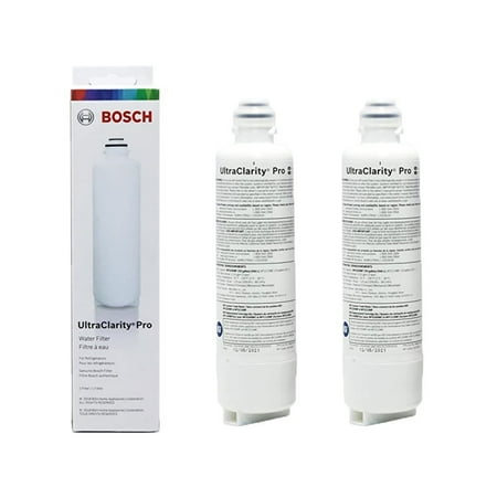 

Bosch 11032531 Genuine OEM UltraClarity Pro Water Filter Cartridge (White) for Bosch Refrigerators ( 2 pcs)