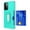 Green, variant on for Samsung Galaxy A52 5G 6.5" 2021 Case, Extreme Dual-Layer Protection Case with Card Mount Hidden Card Solt Kickstand Shockproof Protective Case for A52 5G Women Men, Green