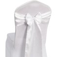 thumbnail image 1 of Satin Chair Sashes Bows,30 Pcs Wedding Banquet Party Event Decoration Chair Bows, 1 of 1