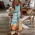 thumbnail image 3 of Beach Seashell Starfish Fine Art Sleeveless Dress Summer Dress Woman 2025, 3 of 7