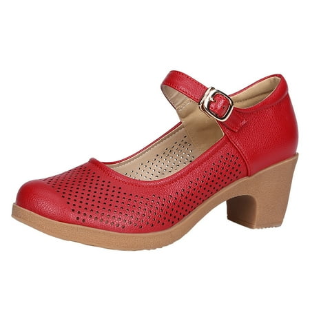 

Pgeraug womens slippers Women Ladies Rumba Waltz Prom Ballroom Latin Salsa Dancing Singles Leather Shoes mens slippers Red 41/255