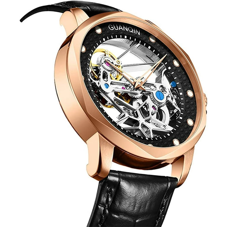 Mechanical Watches Guanqin Skeleton Watch GUANQIN Skeleton