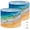 Color 4, variant on Coastal Drum Lampshades Set of 2 13"x13"x10" Sea Turtle Coral Starfish Oceanic Watercolor Light Shade for Table Lamps Floor Lamp Shades Replacement Assembly Required