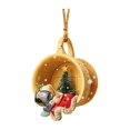 thumbnail image 1 of Adorno colgante de perro de Navidad/Ornamento colgante interior del coche/Ornamento de de Navidad/Ornamento colgante de acrílico, vacaciones Estilo D, 1 of 8
