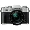 Fujifilm X-T10 16.3 Megapixel Digital SLR Camera with Lens, 0.63", 1.97", Silver