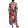 thumbnail image 2 of N Natori womens  Tropical Breeze Caftan, l, Red, 2 of 3