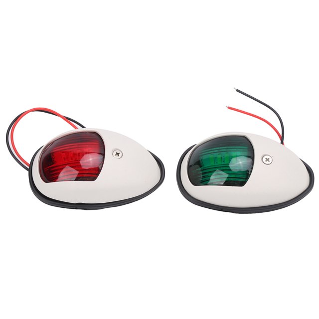 Lamp 2PCS 10-30V Boat Navigation Light LED Warning Lamp Universal for Pontoon Yacht