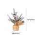 thumbnail image 3 of Ganfancp Candelabro de Navidad Decoraciones de Navidad Fruta Roja Simulación Corona Restaurante Decoración de Mesa Ofertas Del Día Liquidación 1X Árbol de Navidad de Plástico, 3 of 6
