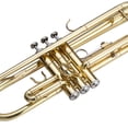 thumbnail image 6 of Glarry Brass Bb Trumpet Kit with Case Mouthpiece for Student Beginner Golden, 6 of 8