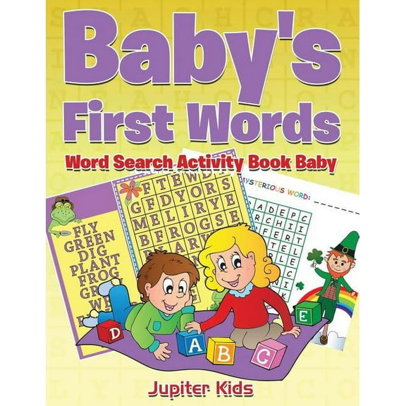 Baby's First Words: Word Search Activity Book Baby, (Paperback)