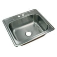 thumbnail image 3 of Transolid Classic 25'' L x 22'' W Drop-in Kitchen Sink, 3 of 6